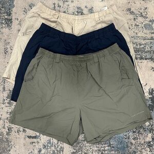 LOT - Vintage Columbia PFG shorts XL 6” inseam (from early 2000s)